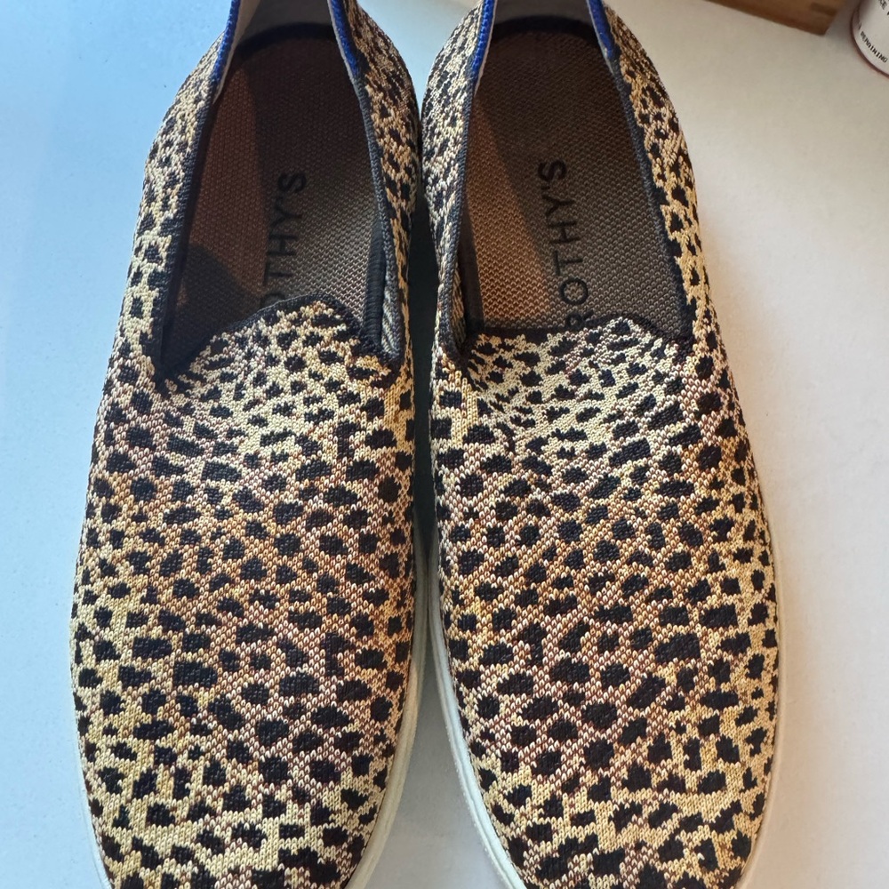Rothy's Animal Print Slip-On Sneakers - Picture 3 of 4